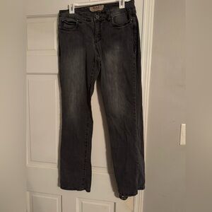 Nine West Black Straight Leg Jeans Classic Style